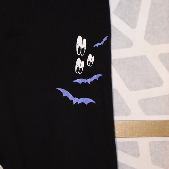 Disney Mickey Mouse Boo Bats Ghost Halloween Crop Legging Torrid Sz 3 - Picture 3 of 7